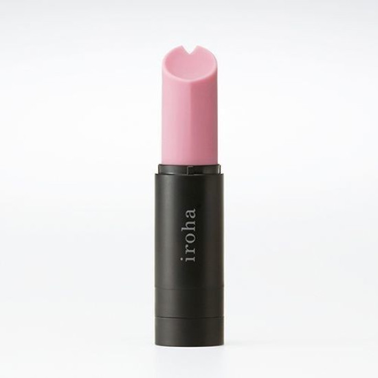 Вибратор-помада черного цвета Iroha Stick Black