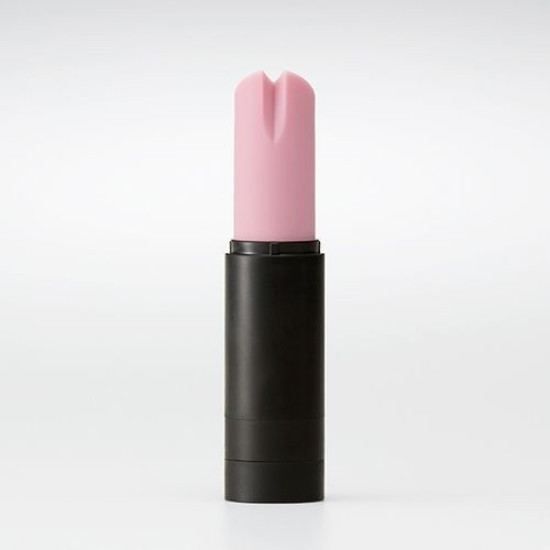 Вибратор-помада черного цвета Iroha Stick Black