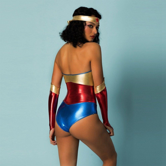 Еротичний рольовий костюм «Wonder Woman», S/M