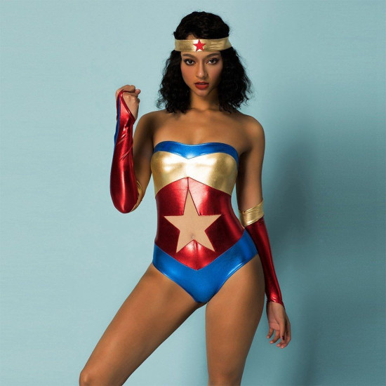Еротичний рольовий костюм «Wonder Woman», S/M