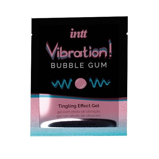 Пробник жидкого вибратора Intt Vibration Bubble Gum, 5 ml