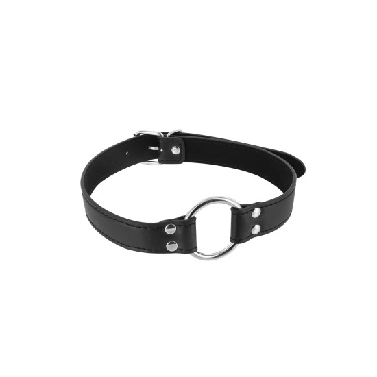 Кляп з металевим кільцем, чорний Fetish Tentation Ring Gag Black