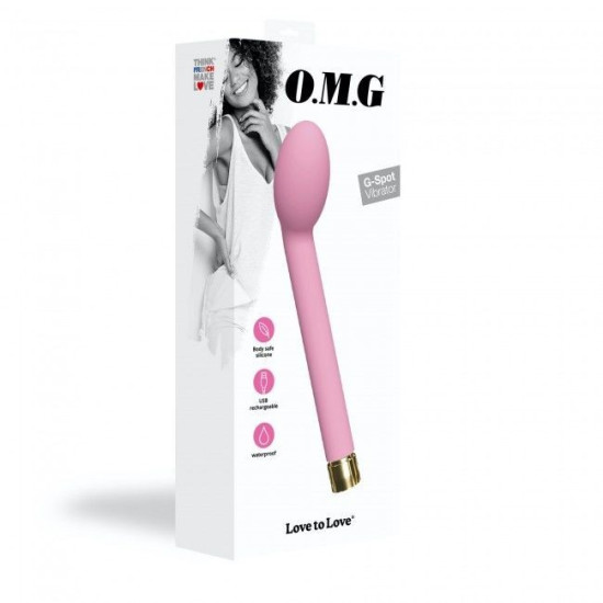 Вибратор для точки G, розовый Love To Love O.M.G. Rose