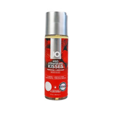 Їстівна інтимна змазка зі смаком полуниці на водній основі JO H2O Strawberry Kiss, 60 ml