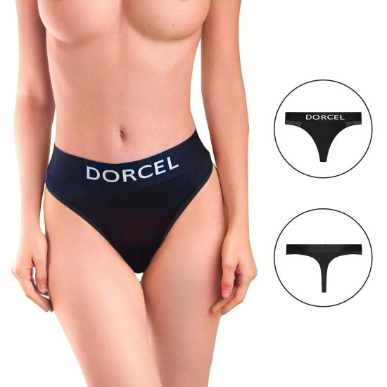 Трусики з кишенею для вібратора Dorcel Panty Lover, S