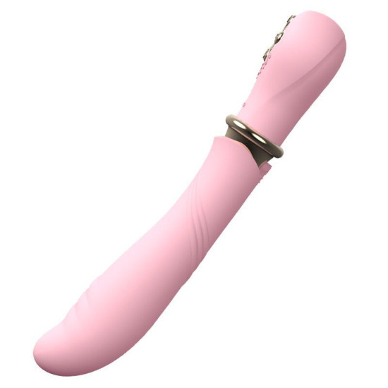 Пульсатор с подогревом и турборежимом, розовый Zalo Sweet Magic Desire Fairy Pink