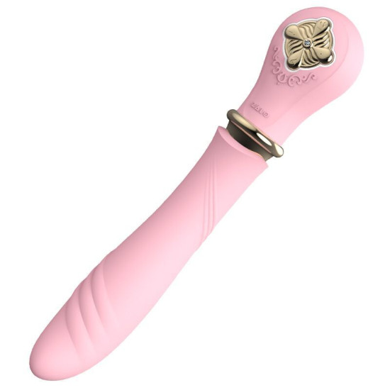 Пульсатор с подогревом и турборежимом, розовый Zalo Sweet Magic Desire Fairy Pink