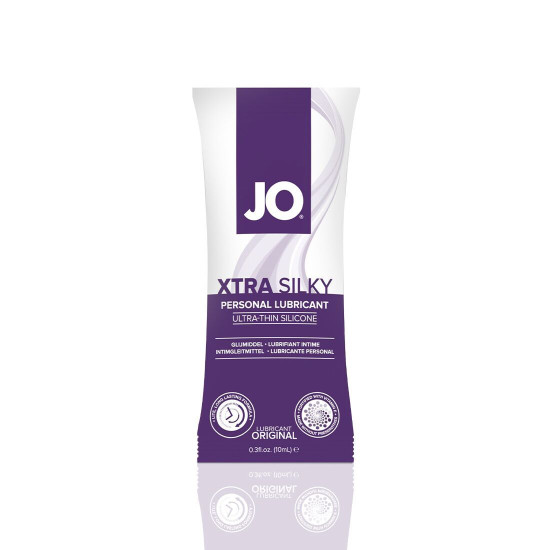 Пробник лубриканта на силиконовой основе JO Xtra Silky Silicone, 10 ml