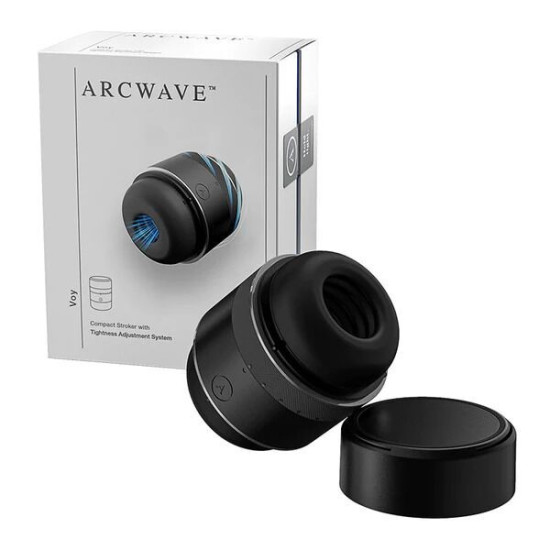 Мастурбатор с регулировкой герметичности, 8 интенсивностей, сквозной Arcwave Voy Compact Stroker