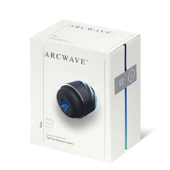 Мастурбатор с регулировкой герметичности, 8 интенсивностей, сквозной Arcwave Voy Compact Stroker