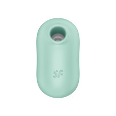 Вакуумний стимулятор з вібрацією, м'ятний Satisfyer Pro To Go 2 Mint