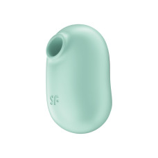Вакуумний стимулятор з вібрацією, м'ятний Satisfyer Pro To Go 2 Mint
