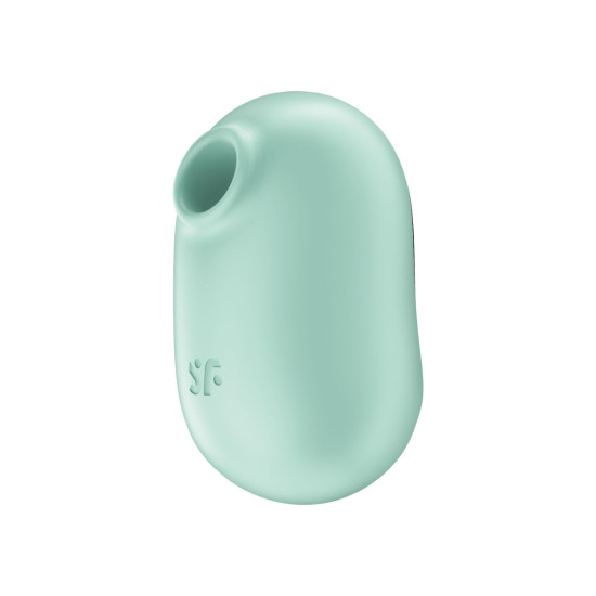Вакуумный стимулятор с вибрацией, мятный Satisfyer Pro To Go 2 Mint