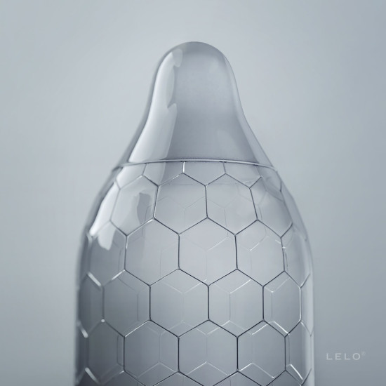 Тонкие и суперпрочные презервативы LELO HEX Condoms Original, 36 шт