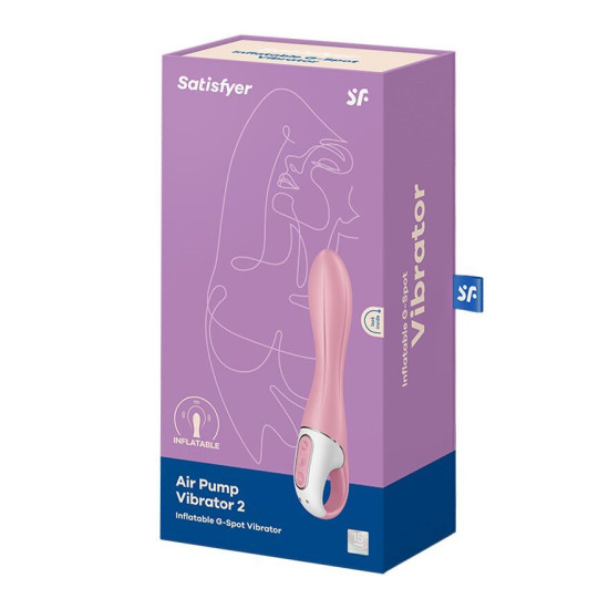 Вібратор точки G з функцією надування Satisfyer Air Pump Vibrator 2