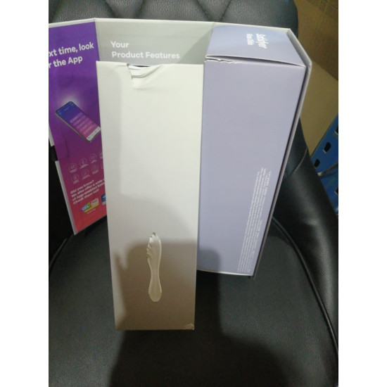 Двостороннє скляне дилдо, прозоре Satisfyer Dazzling Crystal 1 Transparent (м'яте паковання)