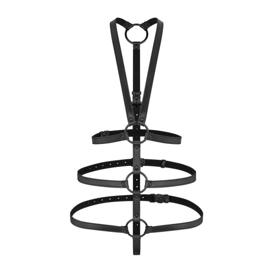 Портупея-фиксатор для бондажа, чёрная Bedroom Fantasies Vera Bondage Harness Black