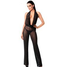 Комбінезон з блискучим тюлем, чорний Noir Handmade F350 Shiny Tulle Overall, XXL