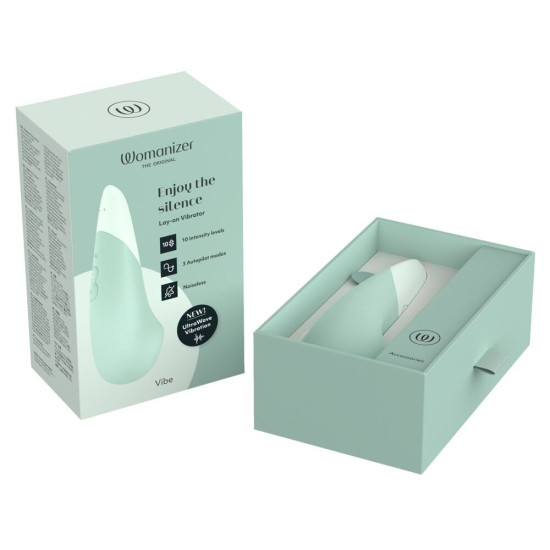 Вібратор, світло-зелений Womanizer Vibe Sage Womanizer Vibe Sage