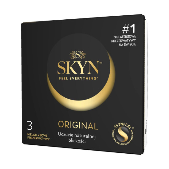 Класичні ультратонкі презервативи SKYN Original, 3 шт
