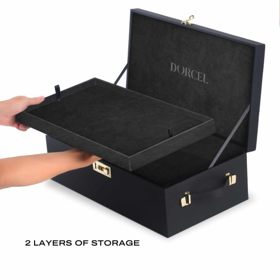 Кейс для игрушек Prestige Edition, черный Dorcel Le Coffret