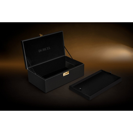 Кейс для игрушек Prestige Edition, черный Dorcel Le Coffret