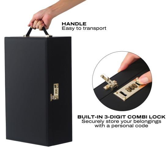 Кейс для игрушек Prestige Edition, черный Dorcel Le Coffret