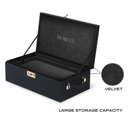 Кейс для игрушек Prestige Edition, черный Dorcel Le Coffret