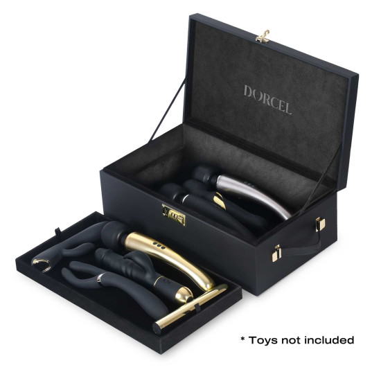 Кейс для игрушек Prestige Edition, черный Dorcel Le Coffret