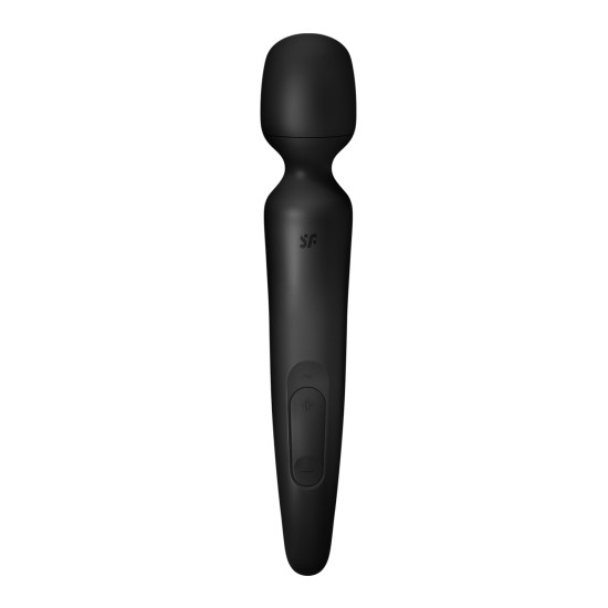 Вібромасажер, чорний/рожеве золото Satisfyer Wand-erland Black/Rosegold