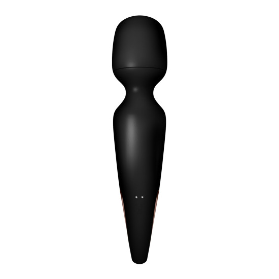 Вібромасажер, чорний/рожеве золото Satisfyer Wand-erland Black/Rosegold