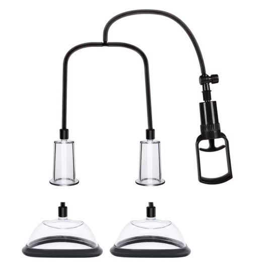 Вакуумная помпа для груди и сосков Men Powerup Passion Pump