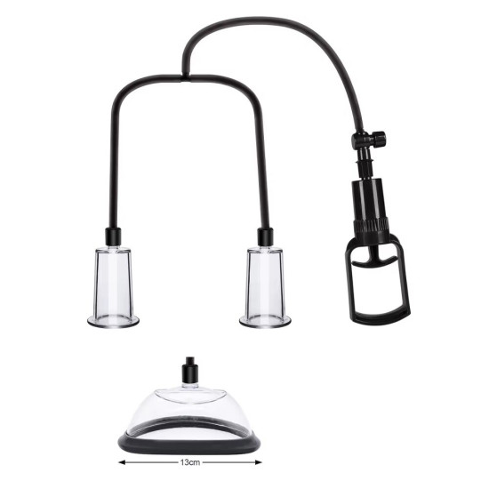 Вакуумная помпа для груди и сосков Men Powerup Passion Pump