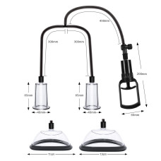 Вакуумна помпа для грудей і сосків Men Powerup Passion Pump