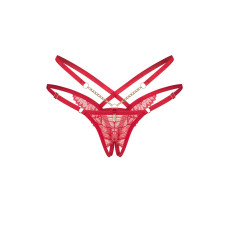 Трусики Obsessive Matildea Crotchless Thong, розмір 2XL/3XL