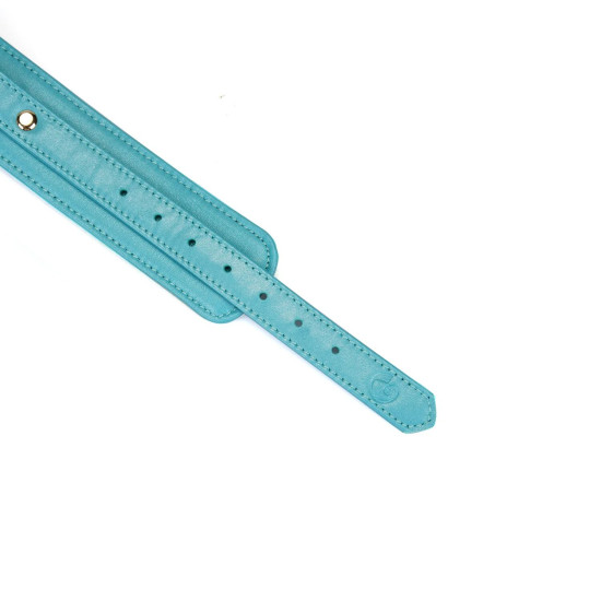 Поножі Liebe Seele Blue Lamb Leather Ankle Cuffs with Velvet Lining