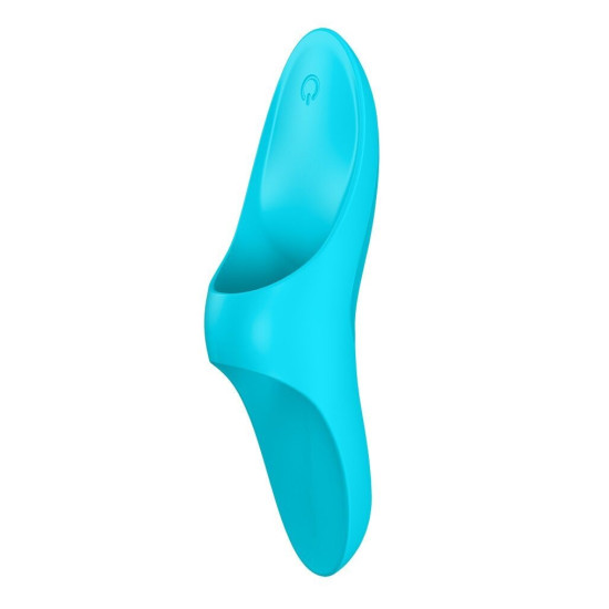 Вібратор на палець, блакитний Satisfyer Teaser Light Blue