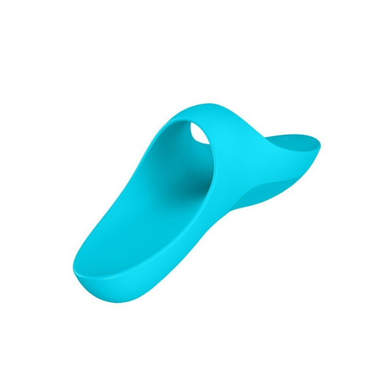 Вібратор на палець, блакитний Satisfyer Teaser Light Blue