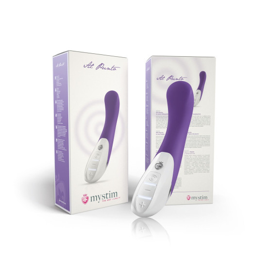 Вибратор, фиолетовый Mystim Al Punto Purple (мятая упаковка!!!)