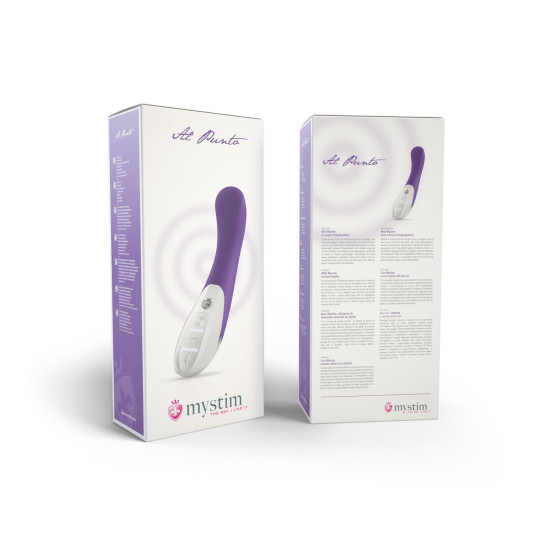 Вибратор, фиолетовый Mystim Al Punto Purple (мятая упаковка!!!)