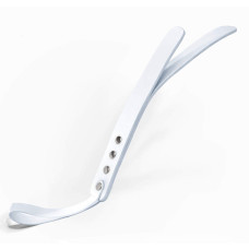 Шкіряний двошаровий падл, білий Feral Feelings Leather Mini Paddle White
