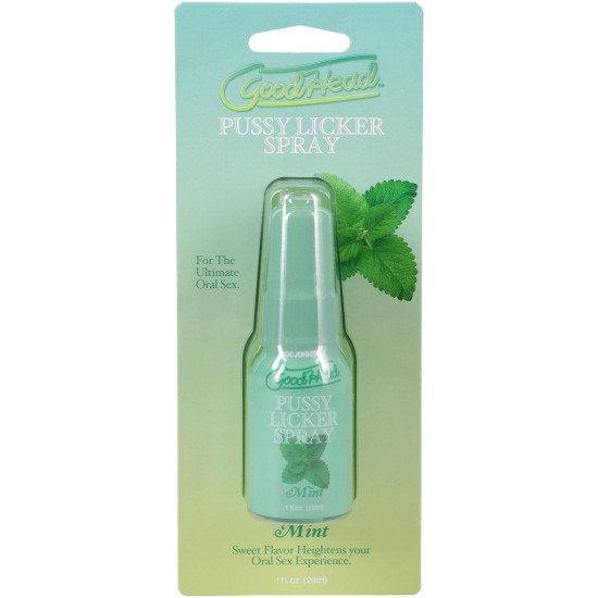 Спрей для кунилингуса со вкусом мяты Doc Johnson GoodHead Pussy Licker Spray Mint, 29 ml
