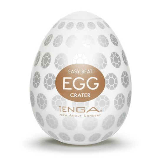 Мастурбатор-яйцо с текстурой «Кратер» Tenga Egg Crater