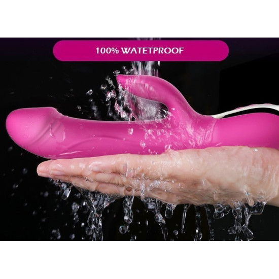 Вибратор-пульсатор с подогревом Leten Automatical Thrusting Vibrator