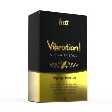 Жидкий вибратор со вкусом водки Intt Vibration Vodka, 15 ml