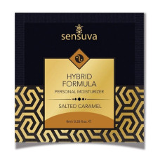 Пробник змазки на гібридній основі зі смаком солоної карамелі Sensuva Hybrid Formula Salted Caramel, 6 ml