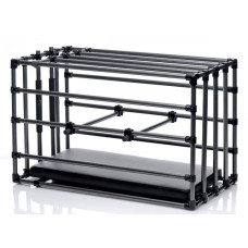 Разборная клетка для наказаний, прочная Kennel Adjustable Bondage Cage
