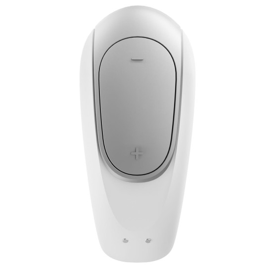 Смарт-вібратор для пар, білий Satisfyer Double Fun White