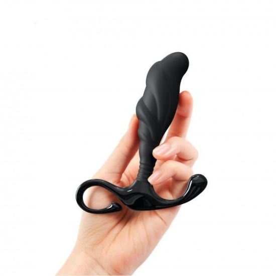 Ручний ергономічний масажер простати, чорний Dorcel Expert P, L