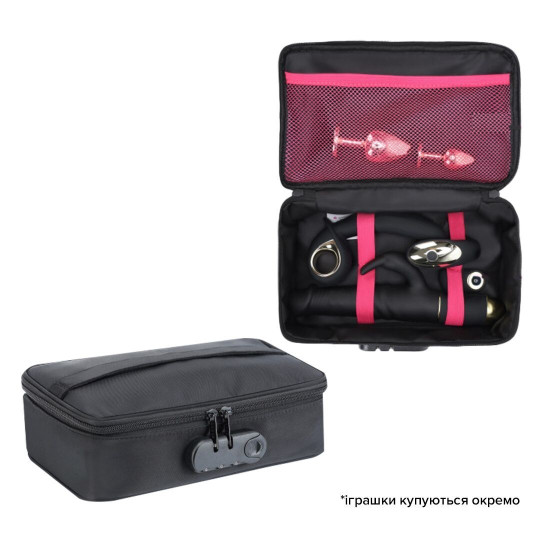Кейс для игрушек с кодовым замком Dorcel Discreet Box